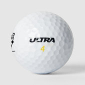 Arts in ruste met Stethoscoop en Sassy Funny Quote Golfballen (Logo)