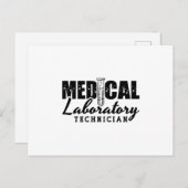 Arts Lab Tech Briefkaart (Voorkant / Achterkant)