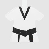 Arts martiaux 1er degré Ceinture noire Uniforme (devant)