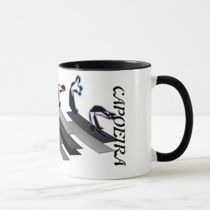 arts martiaux de capoeira de café de tasse