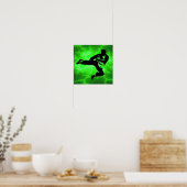 Arts martiaux Green Lightning poster (mâle) (Cuisine)