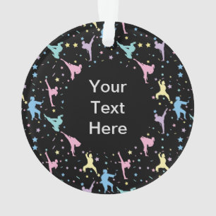 Arts martiaux Karate Étoiles Abstraites Étincelles