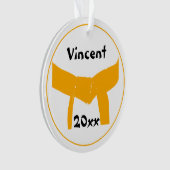 Arts Martiaux Orange Belt Donné (devant)