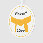 Arts Martiaux Orange Belt Donné (devant)