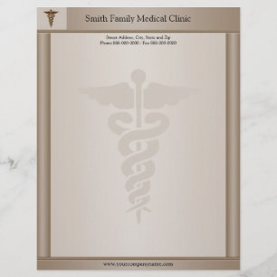 Arts Medisch Dokter Letterhead Briefhoofd Sjabloon