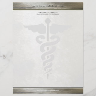 Arts Medisch Dokter Letterhead Briefhoofd Sjabloon