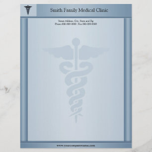 Arts Medisch Dokter Letterhead Gepersonaliseerd Briefhoofd