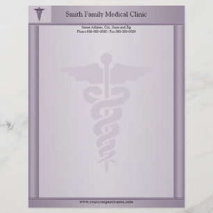 Arts Medisch Dokter Letterhead Gepersonaliseerd Briefhoofd