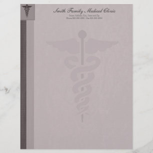 Arts Medisch Dokter Letterhead Gepersonaliseerd Briefhoofd