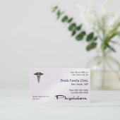 Arts Medisch Symbool Visitekaartje (Staand voorkant)