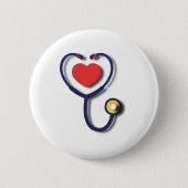 Arts  ronde button 5,7 cm (Voorkant)