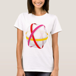 Arts round Ball maken dzine T-shirt