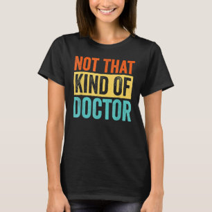 Arts van het onderwijs niet zo'n soort dokter t-shirt