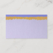 Arts Visitekaartje (Achterkant)