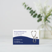 Arts Visitekaartjes Afsprakenkaartje (Staand voorkant)