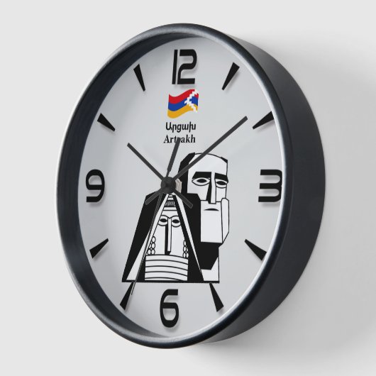 Artsakh Արցախ wandklok (Hoek)