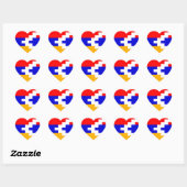 artsakh hart sticker (Vel)