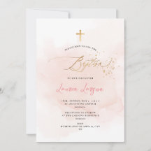 ArtsApp Elegant H2 Wasde Bleke roze baptisme