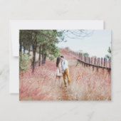 ArtsApp Elegant Sage Details Luxe Calligrafie RSVP Kaartje (Achterkant)