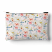 ArtsApp H2  Blush Pink Roses Pocket Square