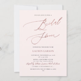 ArtsApp Nep rozen gouden kalligrafie Bruidsdouche Kaart