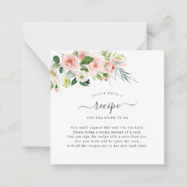 ArtsApp Waterverf Blush Roze Rozen Aanvraag ENCL Notitiekaartje