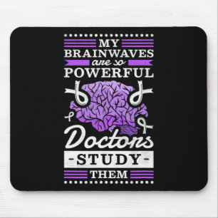 Artsen bestuderen mijn krachtige hersengolven muismat