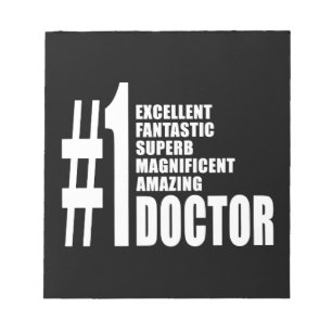 Artsen Birthdays Gifts : Nummer één dokter Notitieblok