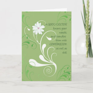 Artsen Dag Hartelijk dank van de Fractie van de Pa Bedankkaart