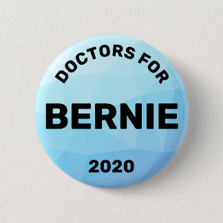 Artsen voor Bernie Sanders 2020 Ronde Button 5,7 Cm