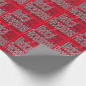 Artsen zonder medisch receptioniste cadeaupapier (Hoek)