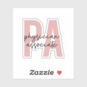 Artsenartsenassistent PW School Sticker (Vel)