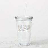 Artsenassistent Artsen Associate PA School Acryl Drinkbeker (Achterkant)