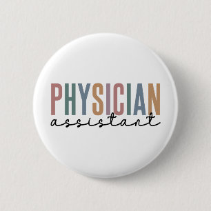 Artsenassistent Artsen Associate PA School Ronde Button 5,7 Cm