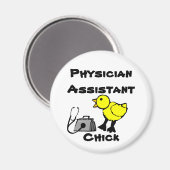 Artsenassistent Chick Koelkast Magnet Magneet (Voorkant / Achterkant)