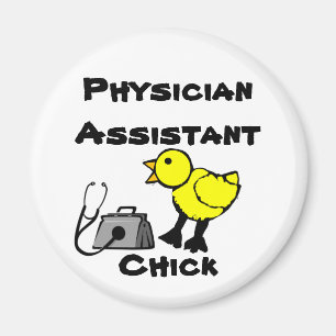 Artsenassistent Chick Koelkast Magnet Magneet