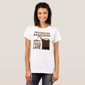 Artsenassistent (Funny) Chocolate T-shirt (Voorkant volledig)