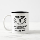 Artsenassistent Opwaardering PA Cadeaubon Tweekleurige Koffiemok (Links)