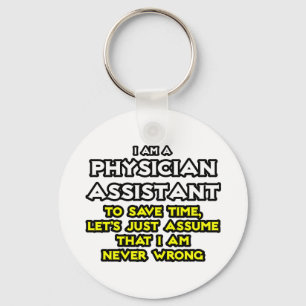 Artsenassistent.. veronderstel dat ik nooit verkee sleutelhanger