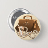 Artsenzak Ronde Button 5,7 Cm (Voorkant /achterkant)