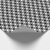 Artsy Abstract Geometric Squares Triangles Patroon Cadeaupapier (Hoek)