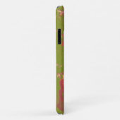 Artsy Abstract Roze Rose Art Telefoon Case (Achterkant/rechts)