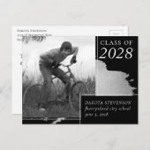 Artsy Afstuderen | Abstracte foto van Splash Harte Briefkaart (Voorkant / Achterkant)