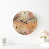 Artsy Autumn Abstract Grote Klok (Huis)