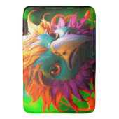 Artsy Bird Badmat (Voorkant Verticaal)