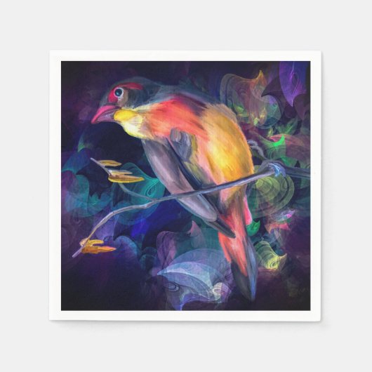 Artsy Bird Servet (Voorkant)