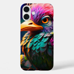 Artsy Bird telefoonhoesje iPhone 16 Plus Hoesje