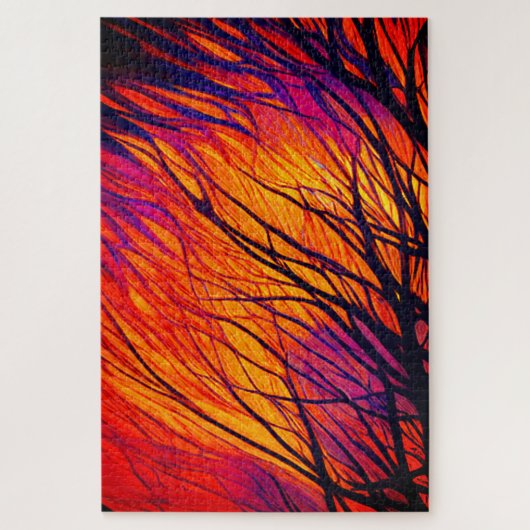 Artsy Branches Legpuzzel (Verticaal)