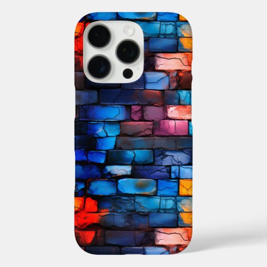 Artsy Bricks telefoonhoesje Case-Mate iPhone Case (Achterkant)