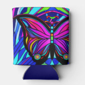 Artsy Butterfly Blikjeskoeler (Achterkant)